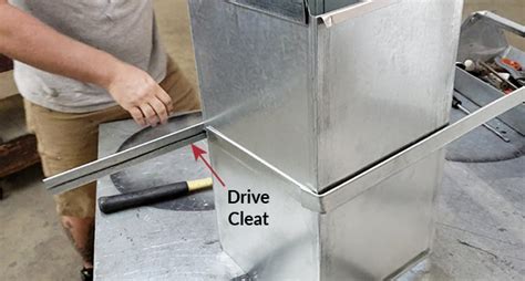 sheet metal drive cleats|sheet metal ductwork fabrication.